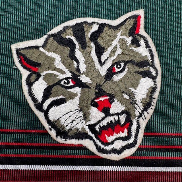 Vintage Ferocious Cat Patch