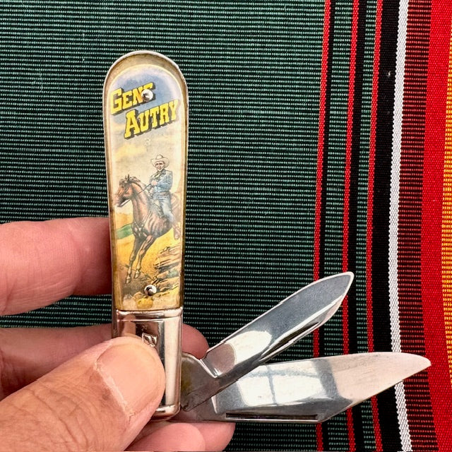 Gene Autry Pocket Knife - Made in USA