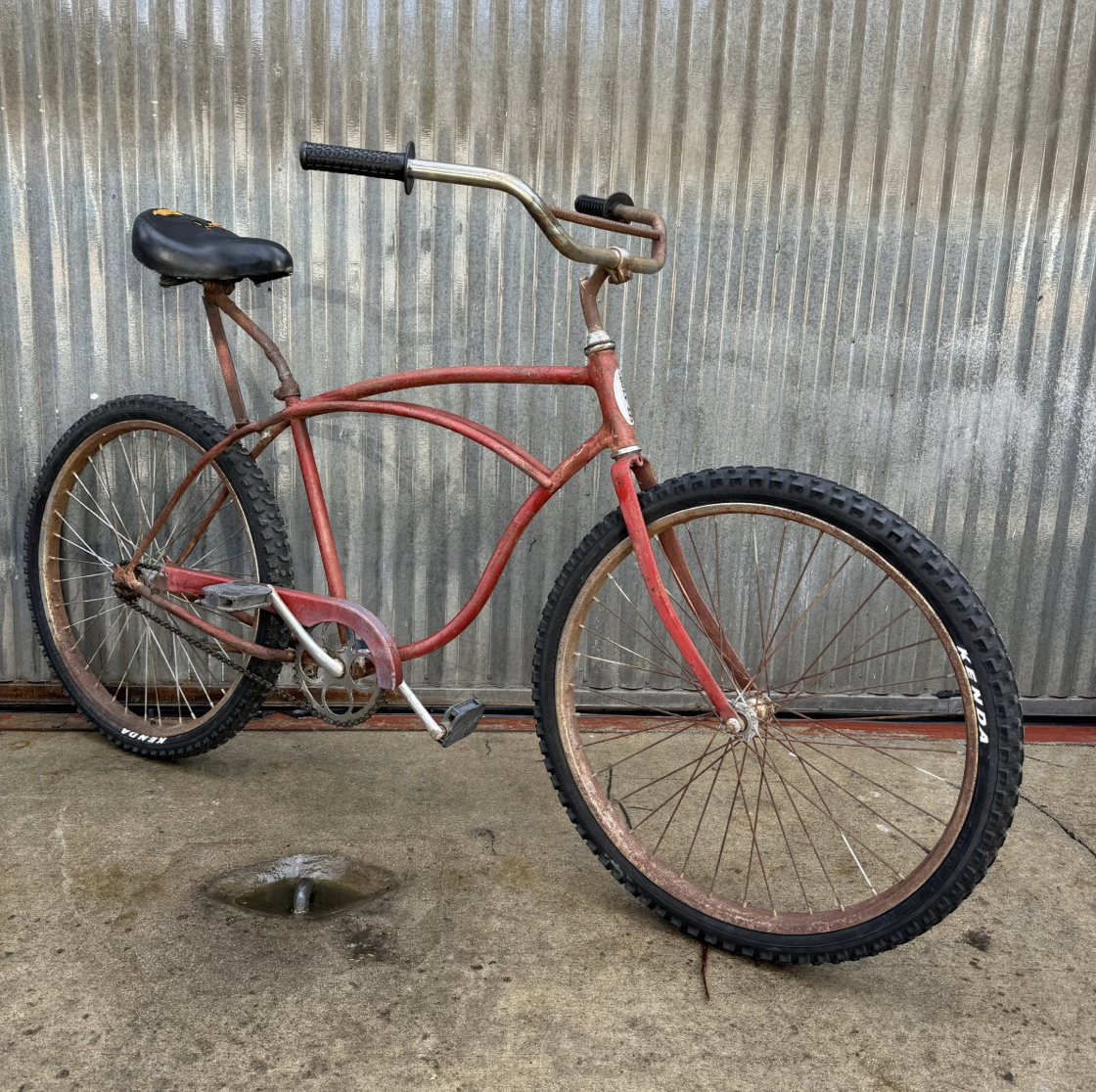 Early Schwinn Klunker Cruiser with Wild Period Customizations!