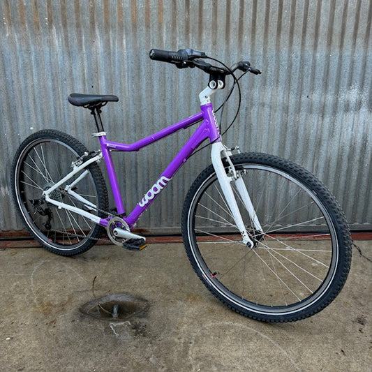 Used Purple Woom 6 Kid's Bike