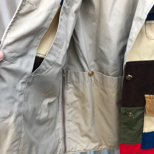 Abercombie & Fitch Hunter S. Thompson Patchwork Safari Jacket - Vintage