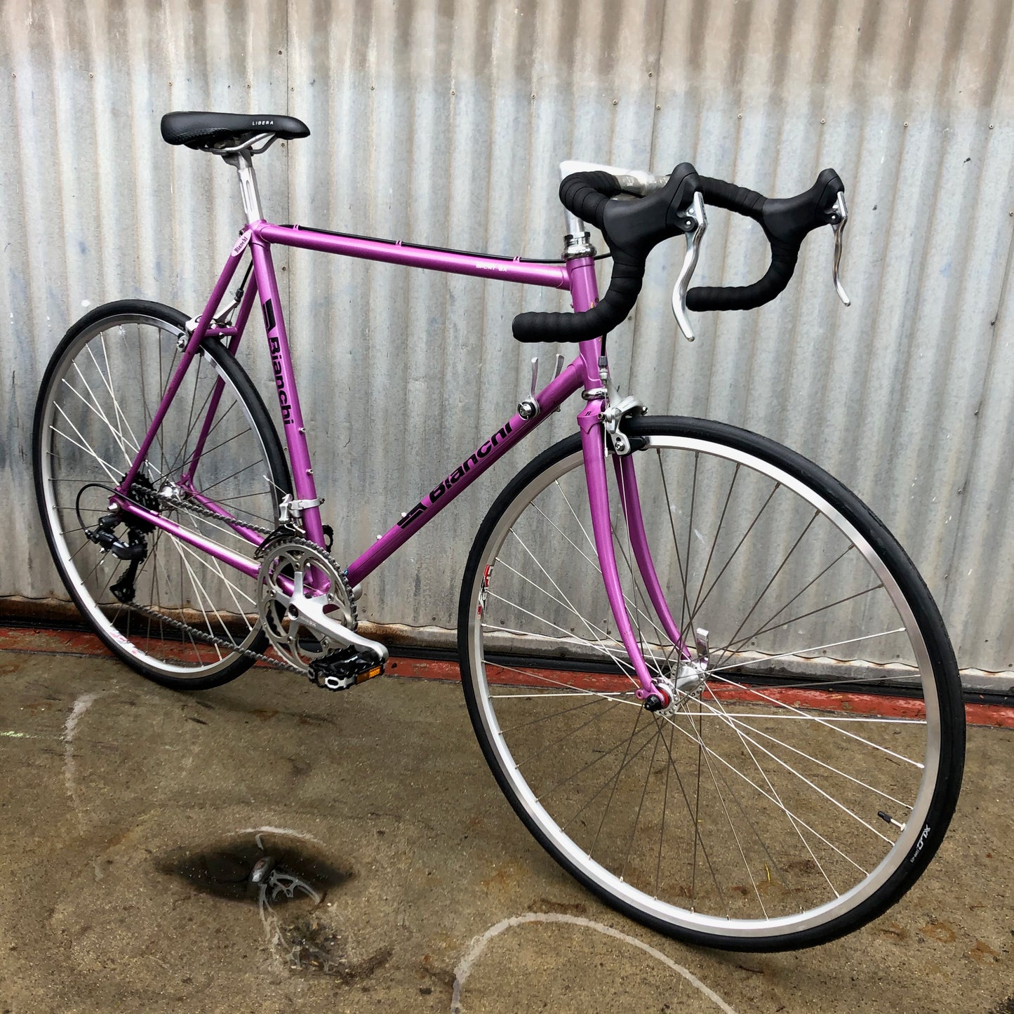 Bianchi Used Purple Classic Road Bike