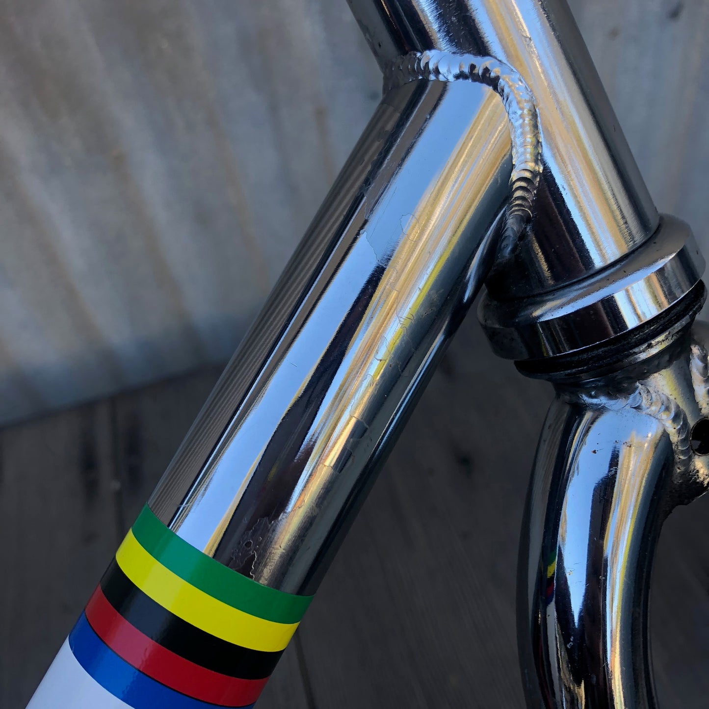 Bianchi Pista Frame and Fork - 2010 Chrome - Used