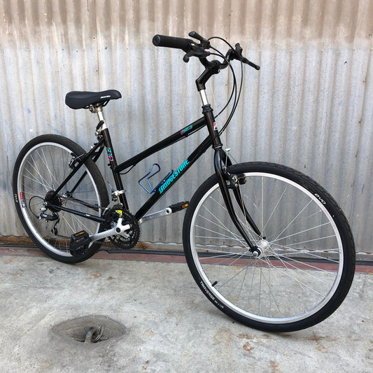 Bridgestone CB-2 Stepthrough Vintage MTB Style now a City Bike in the Burrito Slayer Style