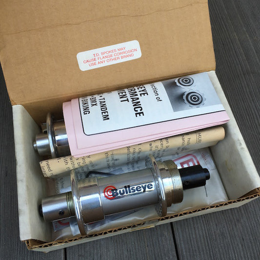 NOS Bullseye 100/125 Spaced 36 Hole Hubs - In Box! 1987