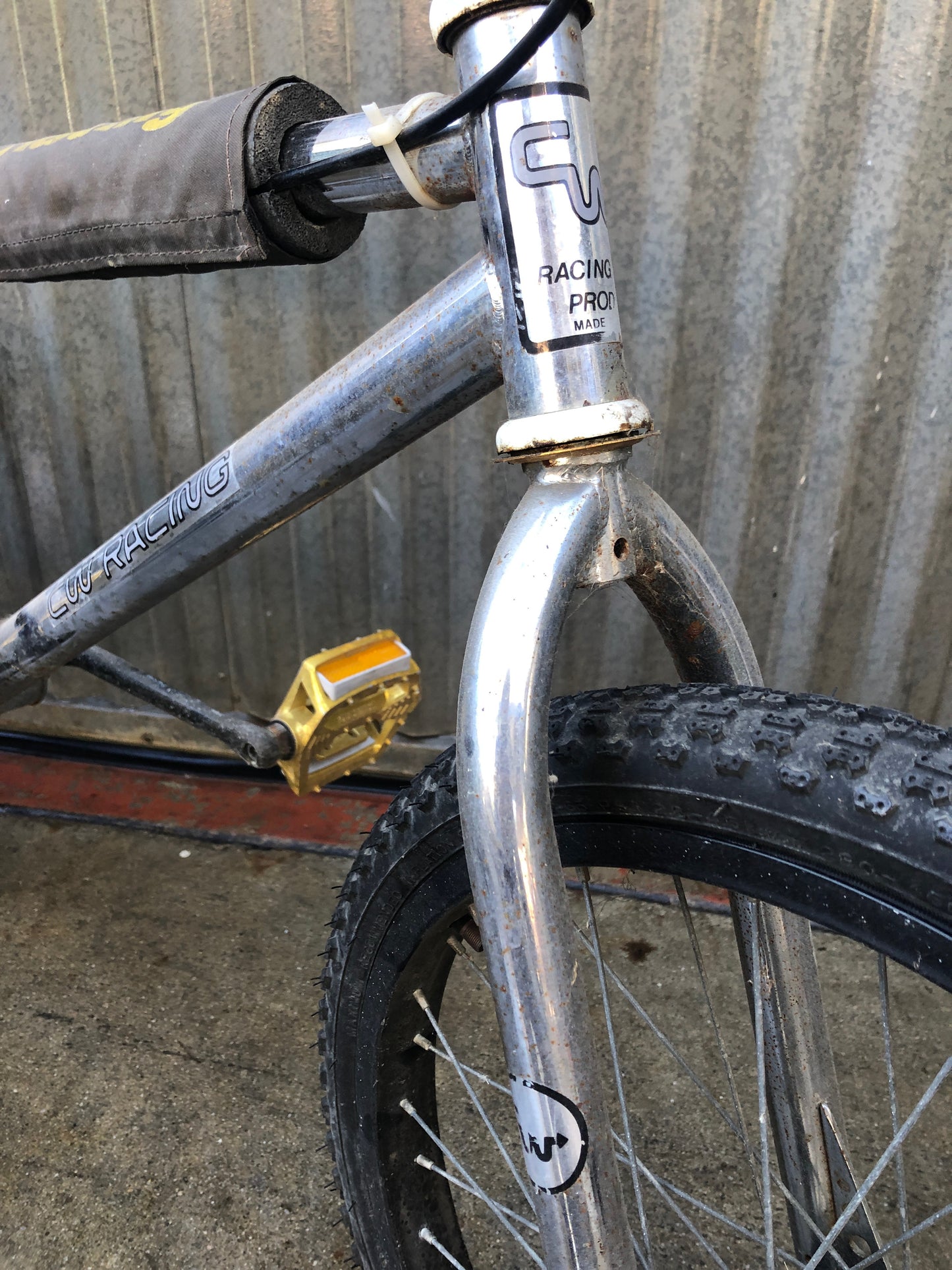 Vintage CW Racing ZX Old School BMX Bike