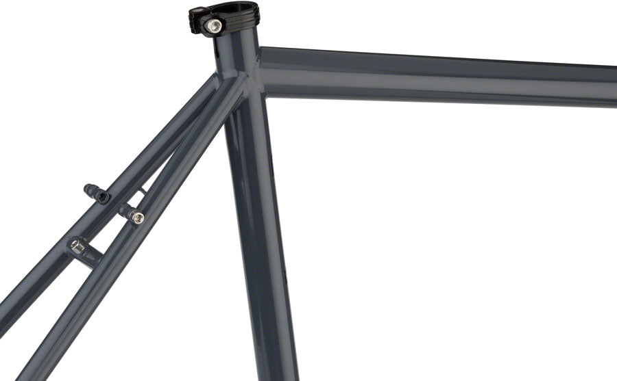 Surly Disc Trucker Frame and Fork - Multiple Sizes - Pea Lime Soup Green & Bituminous Gray- Brand New in Box