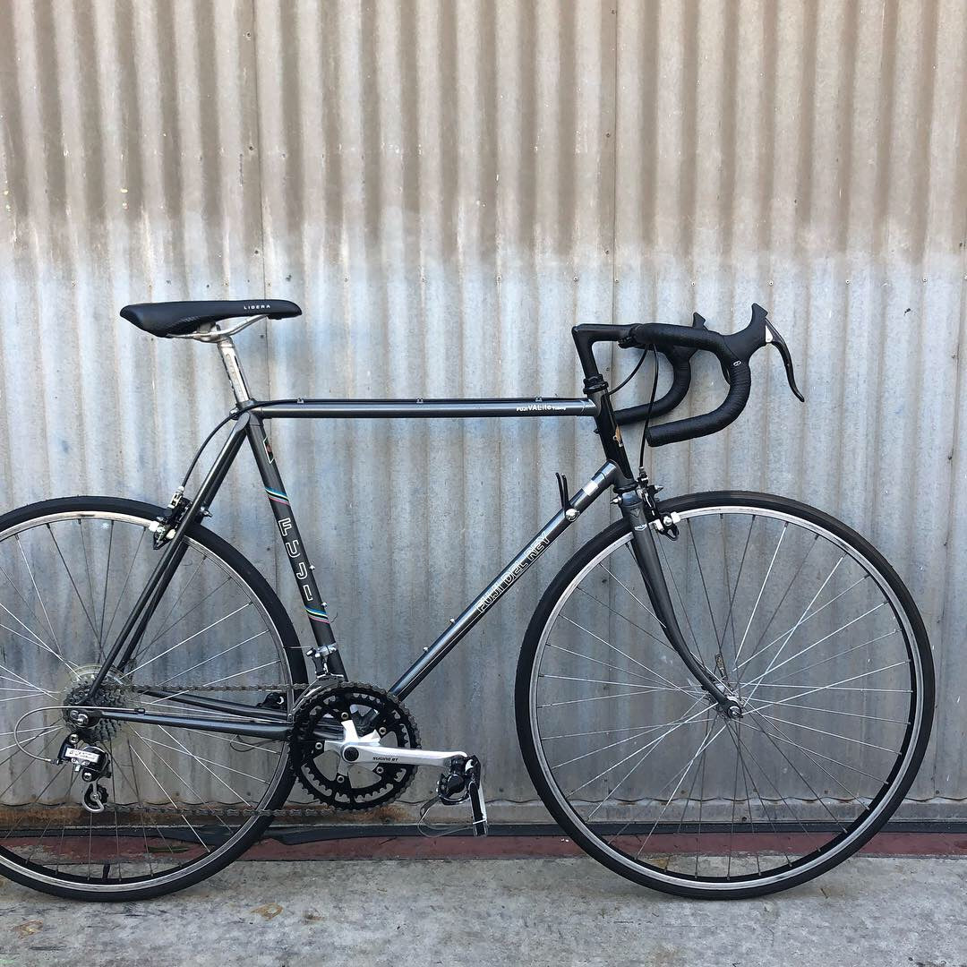 Fuji - Classic Vintage Road Bike with Rare Black Groupset