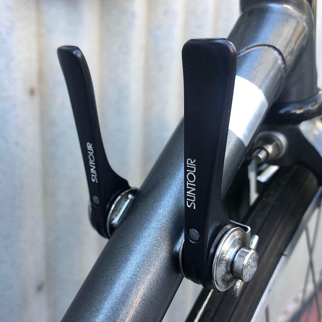 Fuji - Classic Vintage Road Bike with Rare Black Groupset