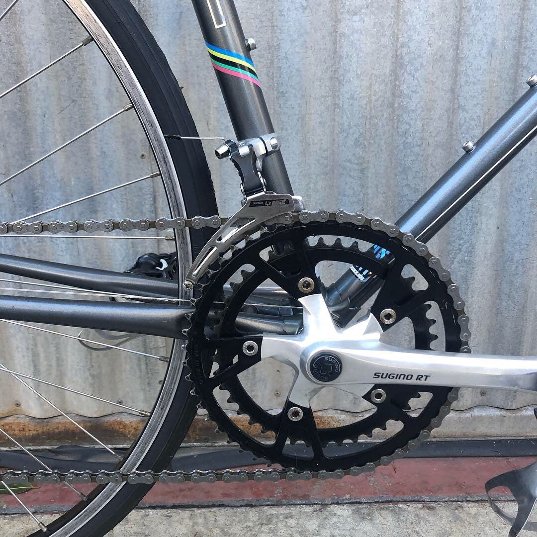 Fuji - Classic Vintage Road Bike with Rare Black Groupset