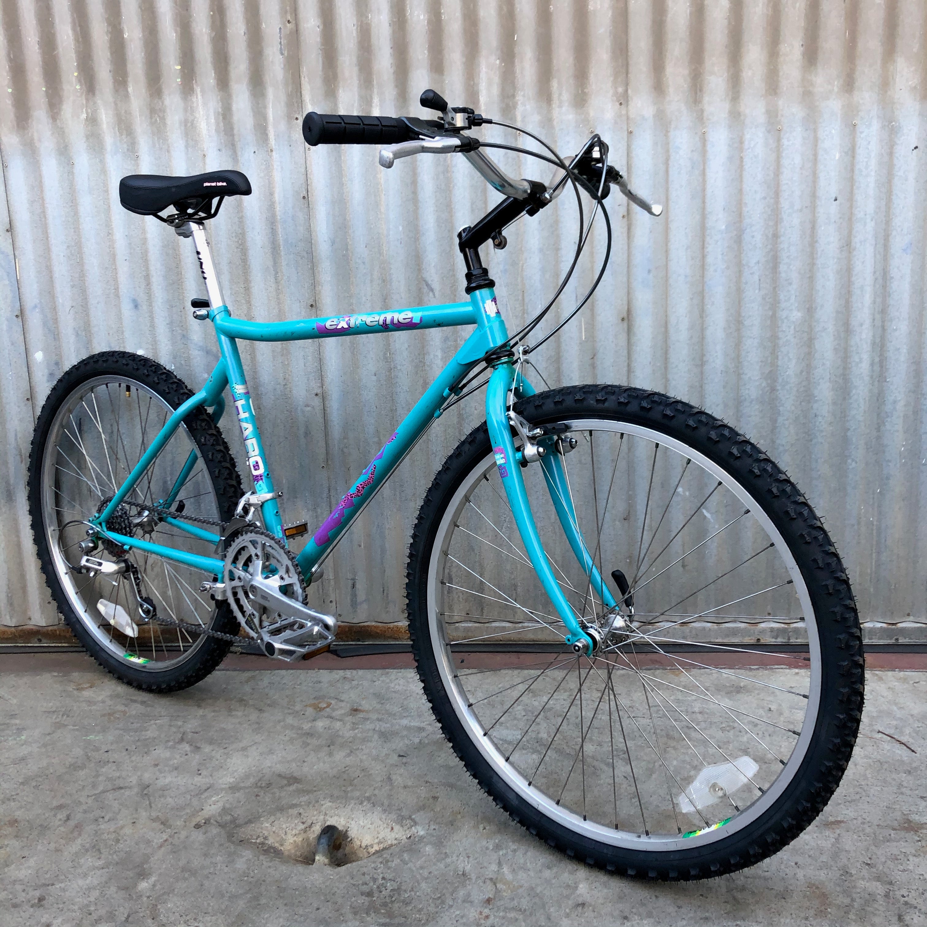 Haro Extreme Vintage MTB as Burrito Slaying City Bike