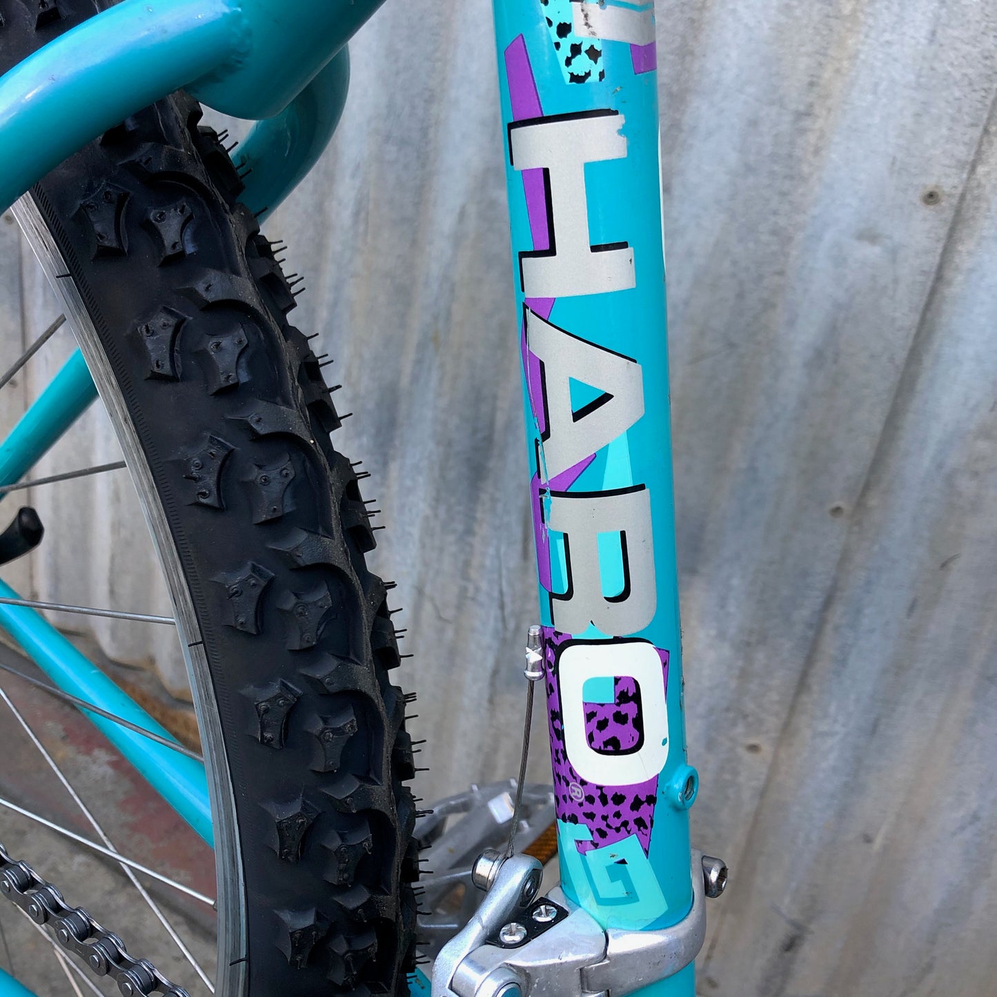 Haro Extreme Vintage MTB as Burrito Slaying City Bike