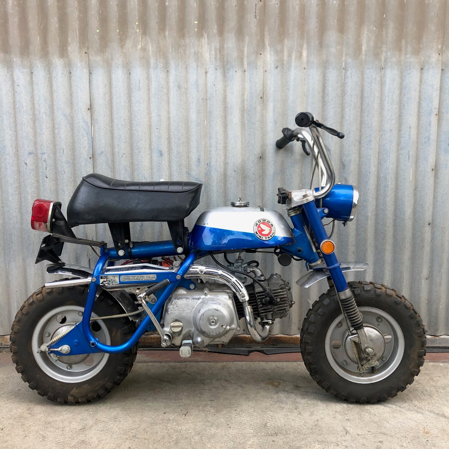 Honda Mini Trail Z50a Monkey Bike Motorcycle