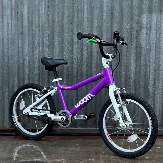 Used Purple Woom 3 Kid's Bike