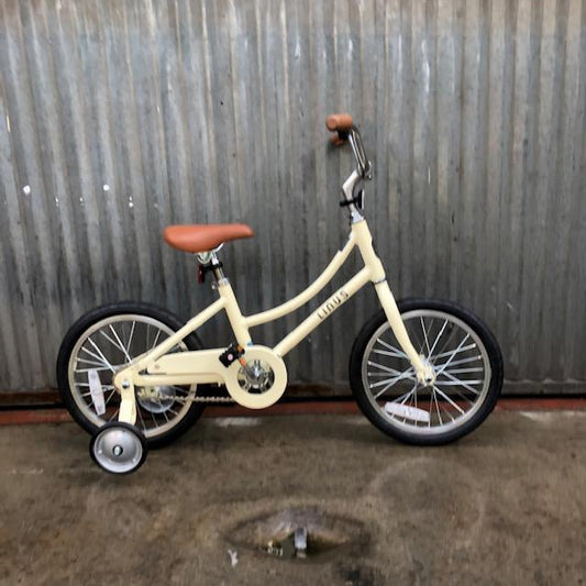 Kid's Linus Stepthrough - Lil Dutchi Cream 16" - Studio Rental