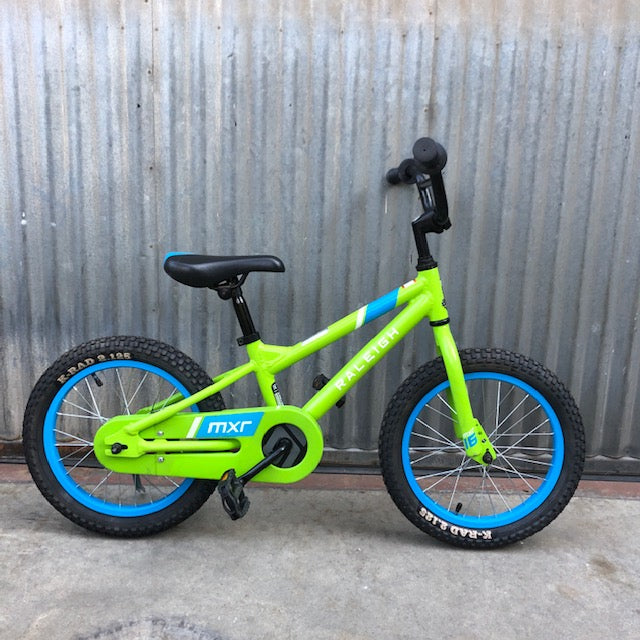 Used Raleigh MXR 16" Kid's Bike