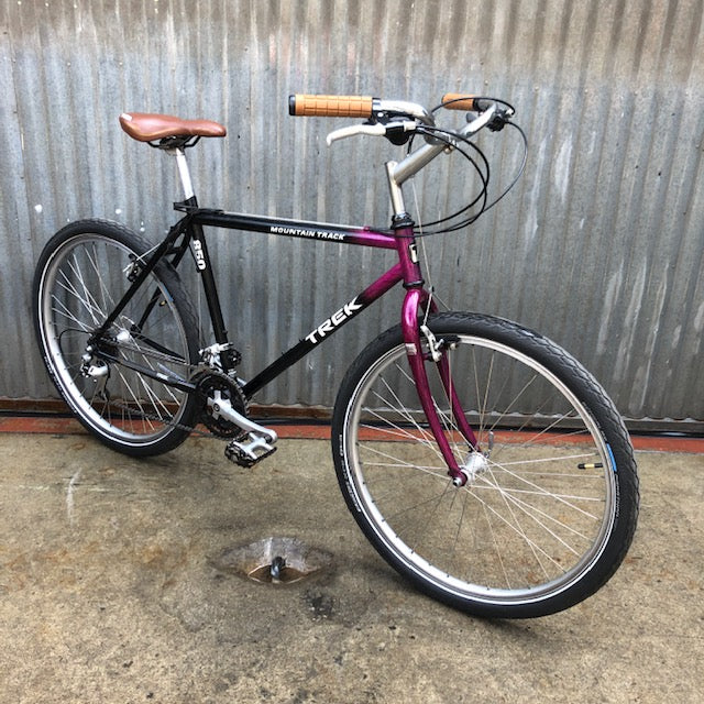 trek vintage bicycles Used Trek 850 Vintage MTB Reborn as Burrito Slaying City Bike