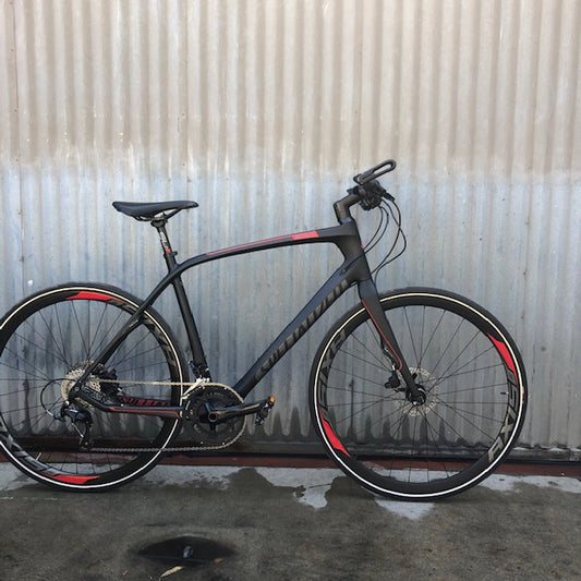 Used Specialized Sirrus Expert - High End Carbon Fiber Flat Bar Performance Road Bike