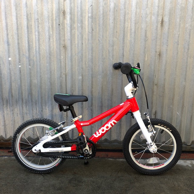 Red Woom 2 - 14" wheels for 3-5 year olds - Used