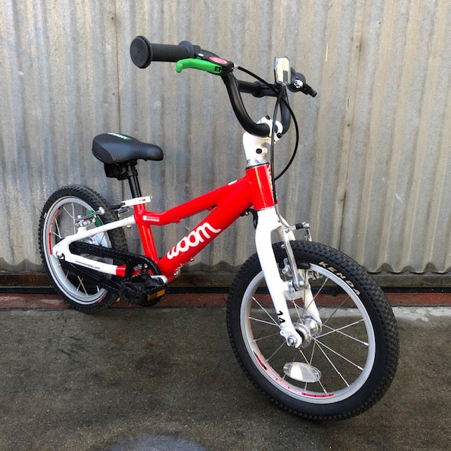 Red Woom 2 - 14" wheels for 3-5 year olds - Used