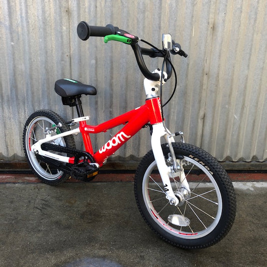 Red Woom 2 - 14" wheels for 3-5 year olds - Used