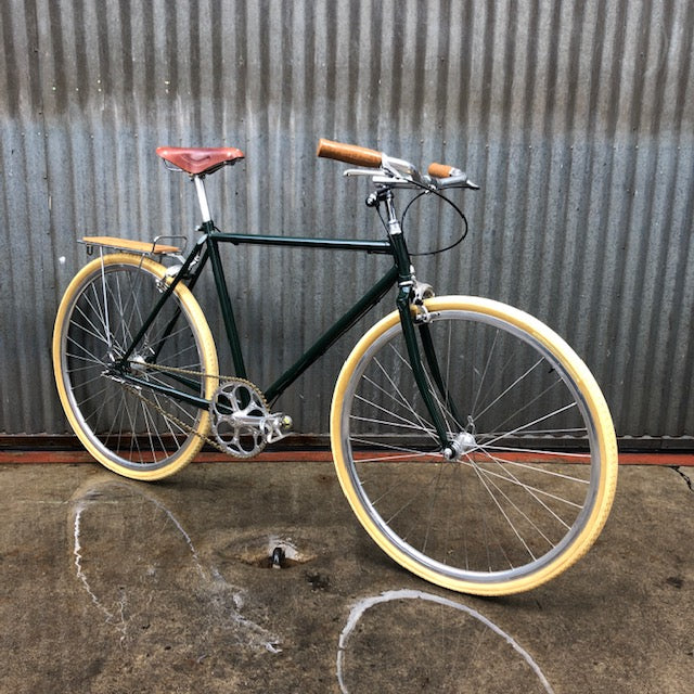 Gentlemen's City Bike - Very Dark Green - Studio Rental