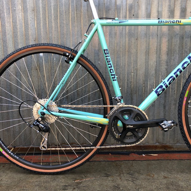 Used Bianchi Cyclocross Gravel Steel with Modern 105/Ultegra 10 Speed Drivetrain