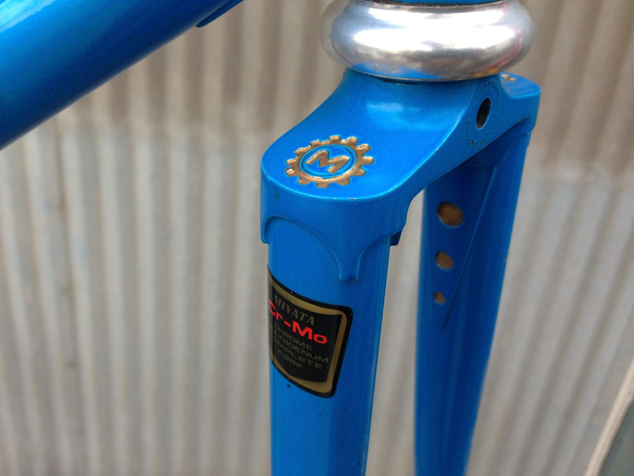 Team Miyata Frameset with Galli Stronglight Headset