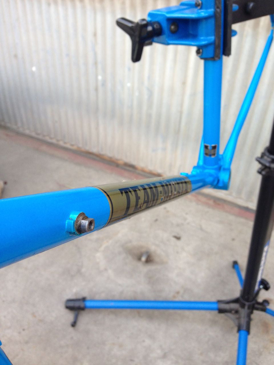 Team Miyata Frameset with Galli Stronglight Headset