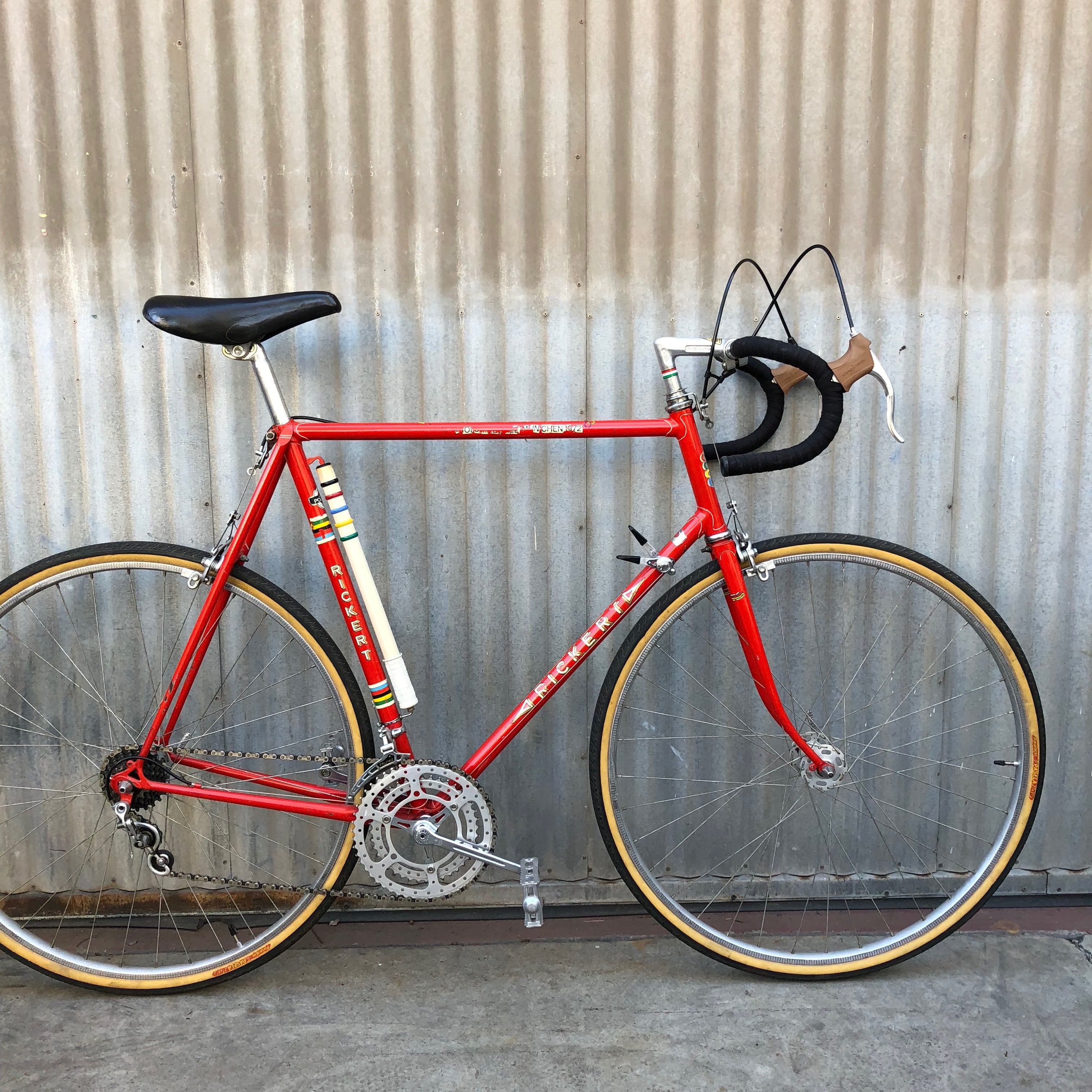 Performance Vintage Road Bike Orange Racing Classic