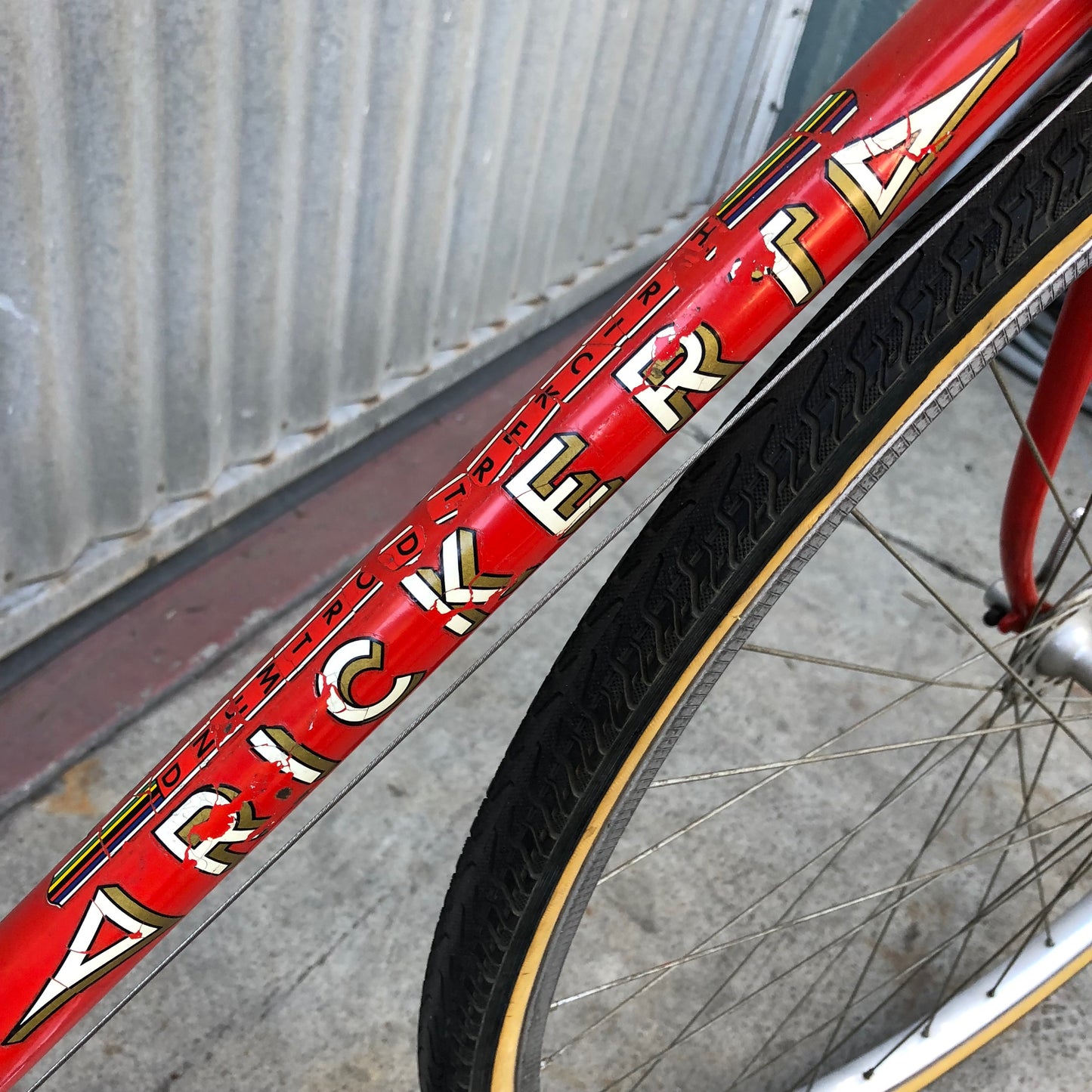 Performance Vintage Road Bike - Orange Racing Classic