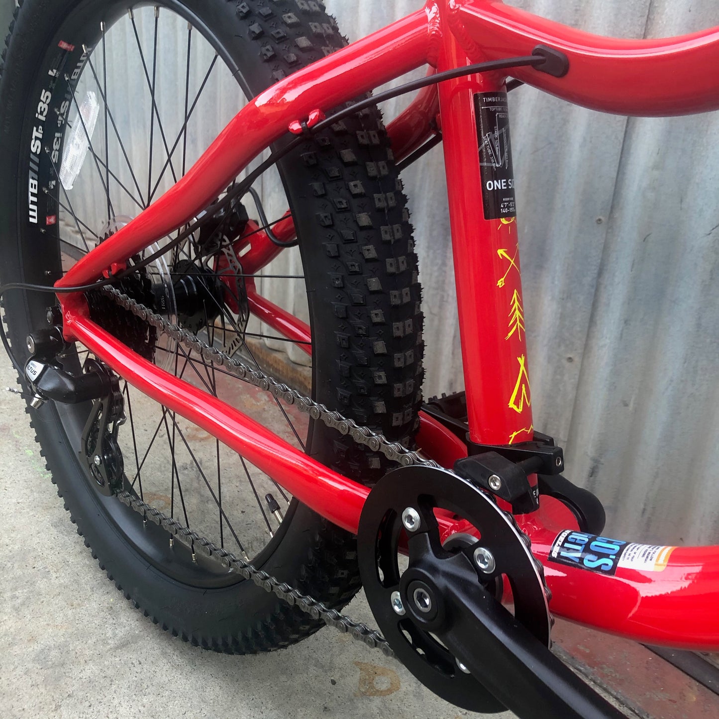 Salsa 24" Timberjack Suspension Fork Youth Mountain Bike