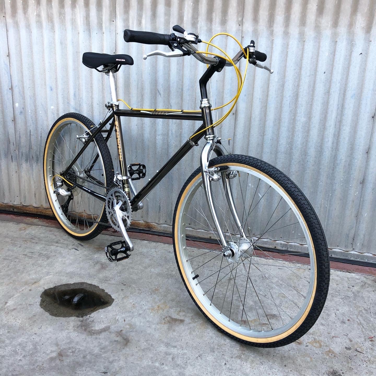 Black Chrome Schwinn Sierra - Burrito Slayer Conversion