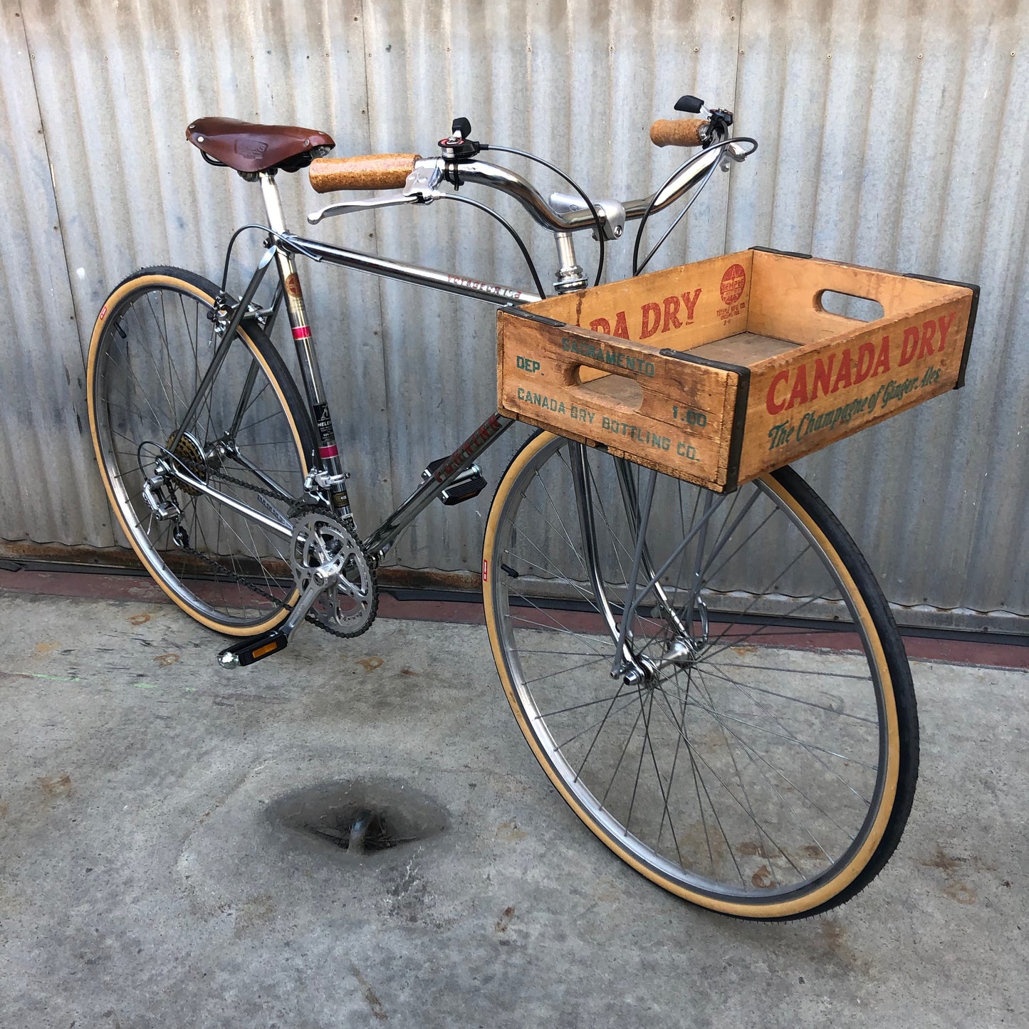 Gentlemen's City Bike - Custom Chrome City Bike - Studio Rental