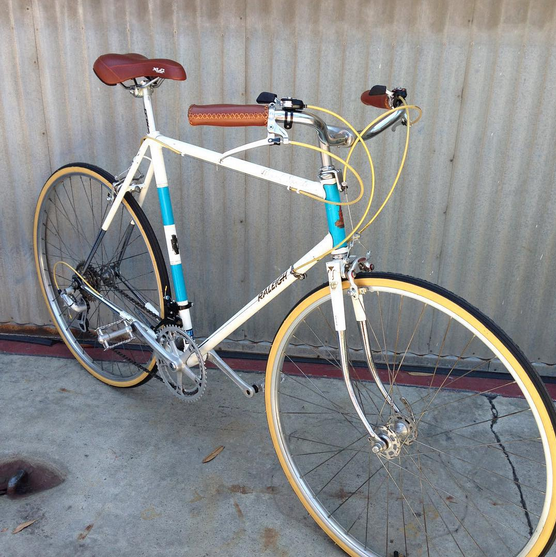 Raleigh classic touring tossed bike