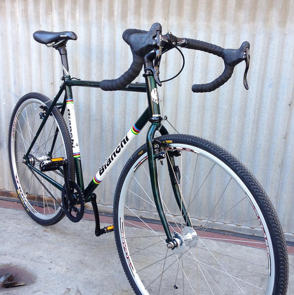 Bianchi San Jose Single Speed Cyclocross Bike