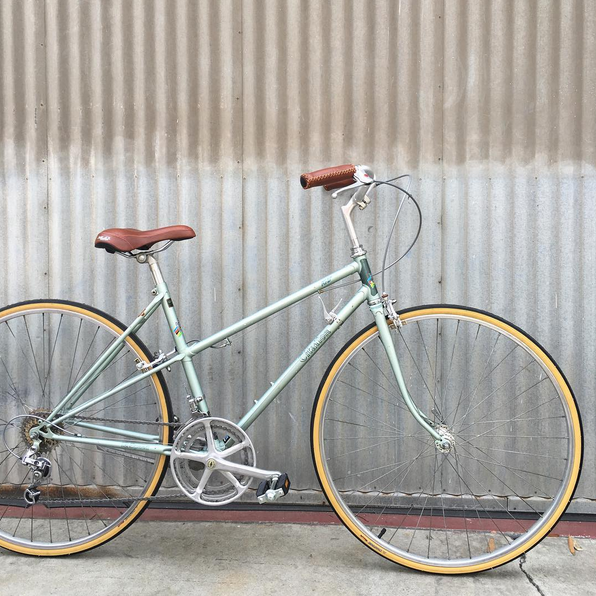 KHS Mixte - Perfect, Classy City Bike – Coco's Variety KHS Mixte - Perfect, Classy City Bike – Coco's Variety