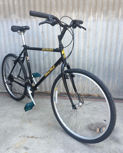 citybike specialized Specialized Hard Rock - Burrito Slayer-style City Bike Conversion