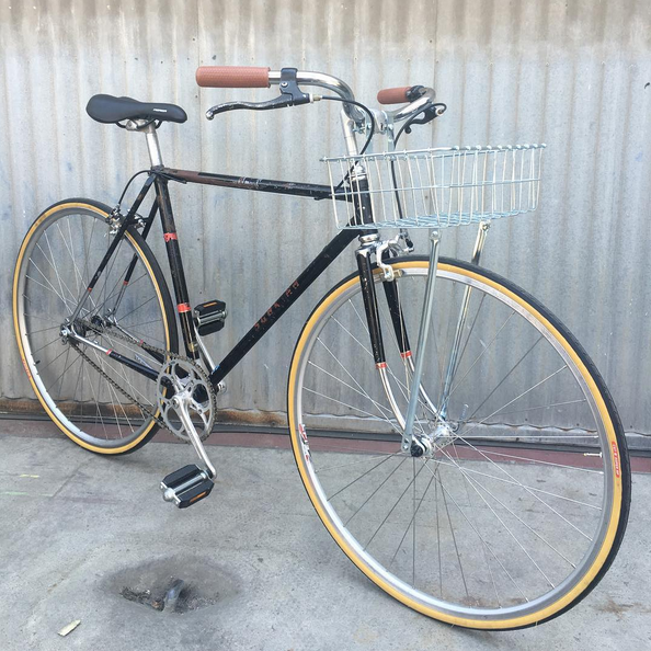Schwinn Single Speed Burrito Slayer City Bike Conversion with Basket – Coco's Variety Schwinn Single Speed Burrito Slayer City Bike Conversion with Basket – Coco's Variety