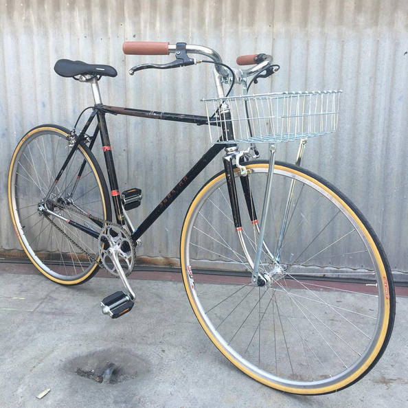 Schwinn Single Speed Burrito Slayer City Bike Conversion with Basket