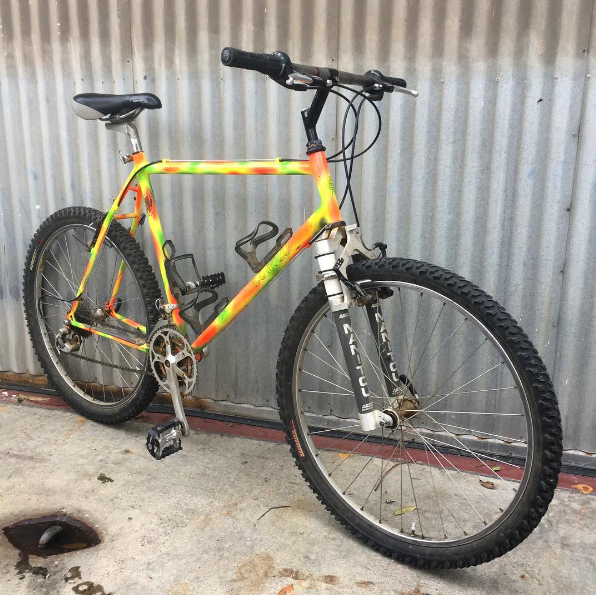 Curtlo Mountaineer Custom Built Mountain Bike from Late 1980's