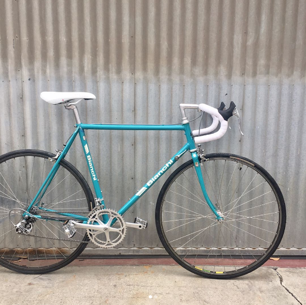 Bianchi classic top road bike