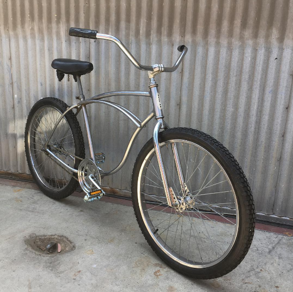 Schwinn 1980's Chrome Cruiser Strandie Klunker Candidate