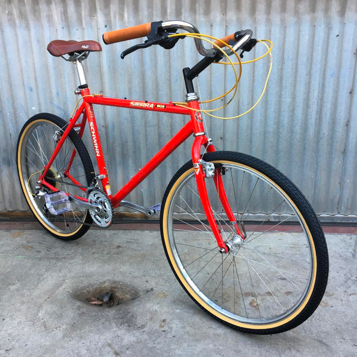 Schwinn MOS MTB Conversion for City Slaying
