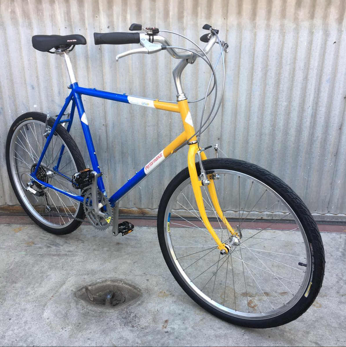 Performance Vintage MTB Converted for City Duty