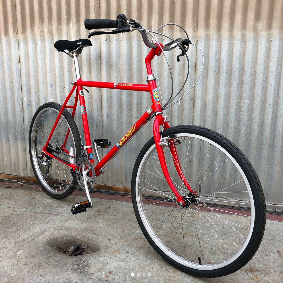 Cyclepro Vintage MTB Rebuilt as Burrito Slaying City Bike