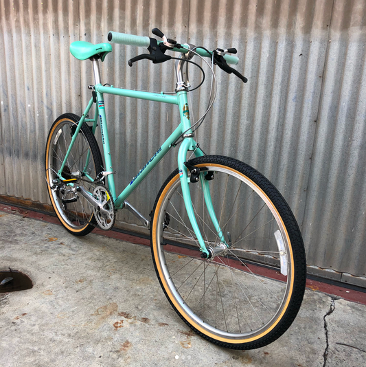 Bianchi Lugged Frame Japanese MTB Celeste