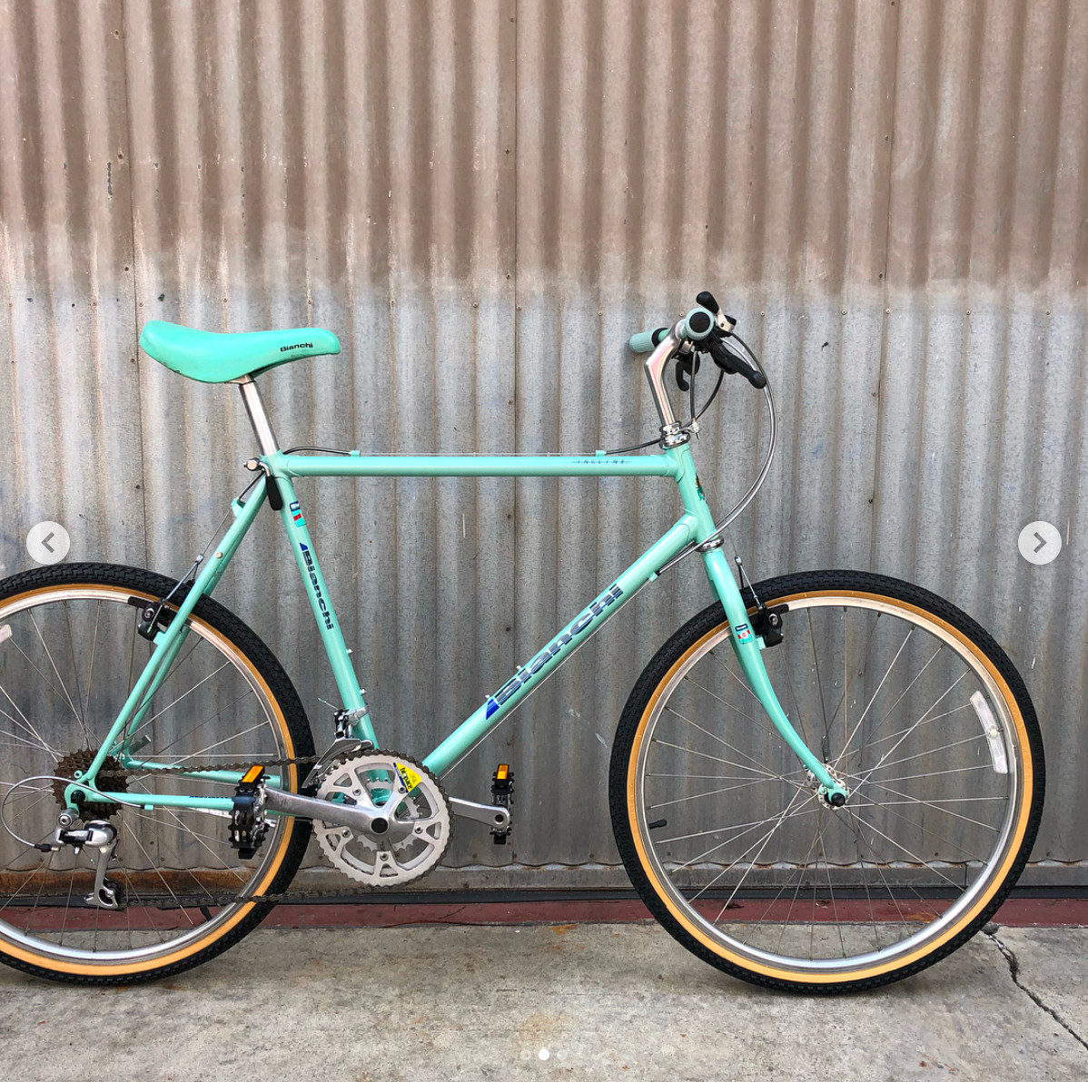 Bianchi Lugged Frame Japanese MTB Celeste – Coco's Variety