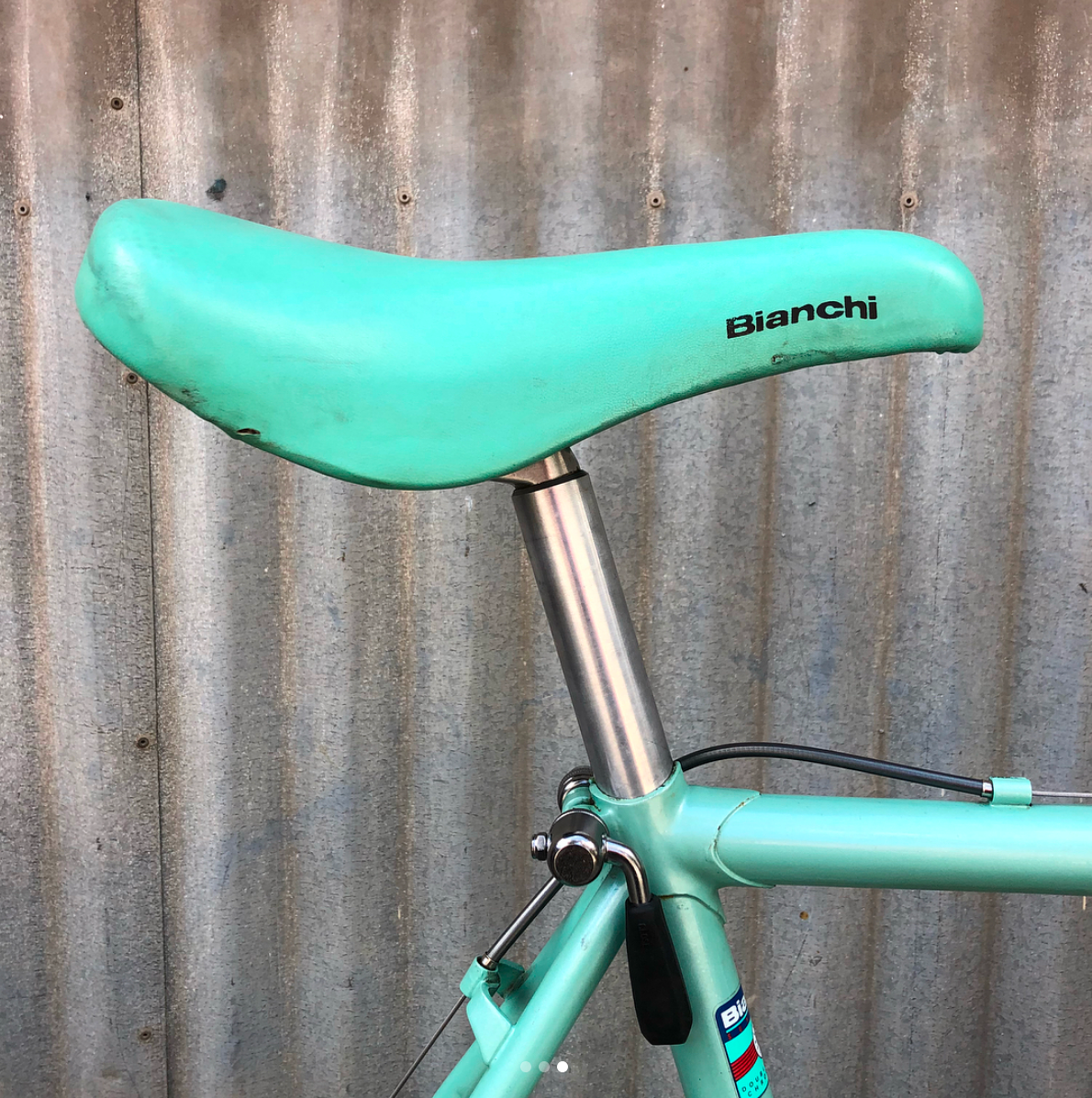 Bianchi Lugged Frame Japanese MTB Celeste