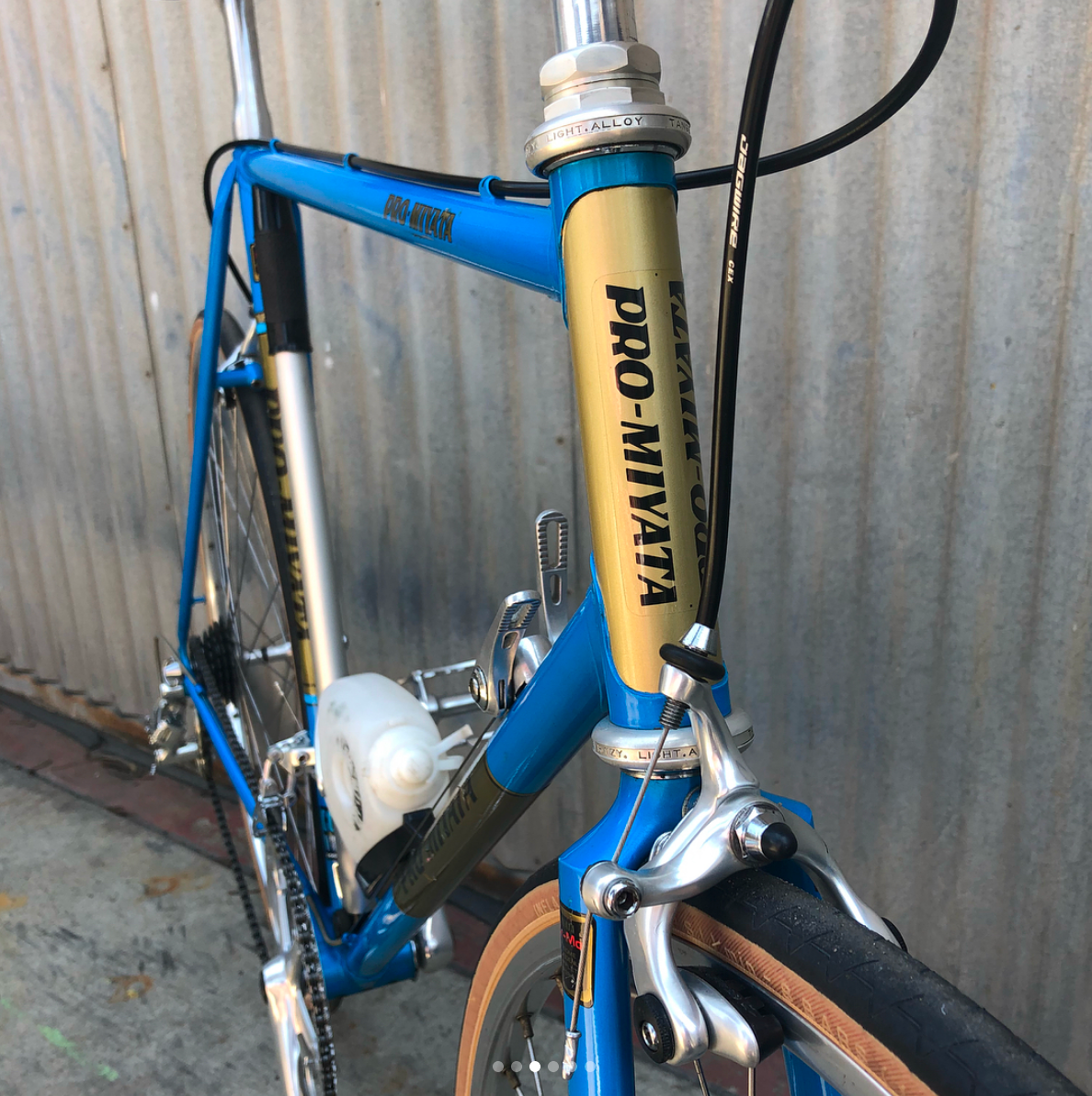 Pro Miyata Vintage L'Eroica Road Bike 57 CM